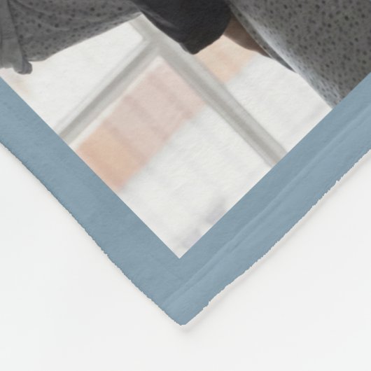 Bester Vater je Fotomaterial Vatertag Fleecedecke (Ecke)