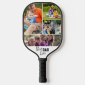 Bester VATER je Fotoplatte Pickleball Paddel Pickleball Schläger (Vorderseite)