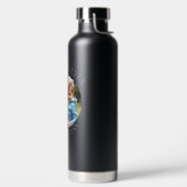 Bester Vater je | Fotovorlage Personalisiert Trinkflasche (links)