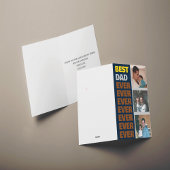 Bester Vater je - Funny Customizable Card für Vate Karte