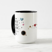 Bester Vater je - für immer dankbar, Vater Tasse (Vorderseite Links)