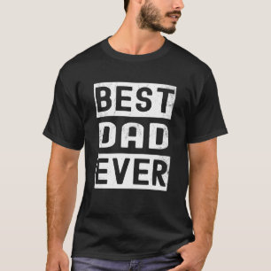 Bester Vater je für Vater Opa Ehemann Best Vater E T-Shirt