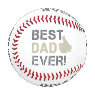 Bester Vater je für Vatertag Vintag auftauchen Baseball