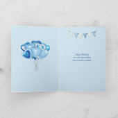 Bester Vater je Geburtstag Gruß Karte (Innenseite)