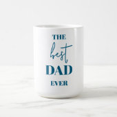Bester Vater je Geschenk - Kaffeetasse (Mittel)