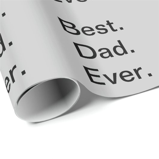 Bester Vater je Geschenkpapier (Rolleneckpunkt)