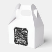 Bester Vater je Geschenkschachtel (Rückseite)