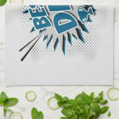 Bester Vater je Geschirrtuch (Gefaltet)