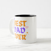 Bester Vater je - Gestaltung der Tasse des Vaters (Vorderseite Links)