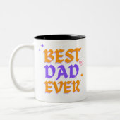 Bester Vater je - Gestaltung der Tasse des Vaters (Links)