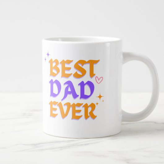 Bester Vater je - Gestaltung der Tasse des Vaters (Rechts)