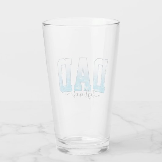 Bester VATER je Glas (Rückseite)