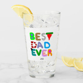 Bester Vater je Glas Tumbler