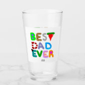 Bester Vater je Glas Tumbler (Vorderseite)