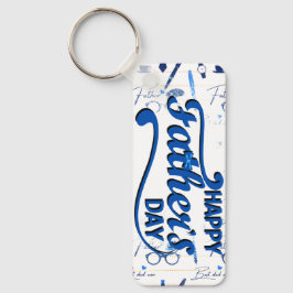 Bester Vater je, glücklicher Vatertag Schlüsselanhänger