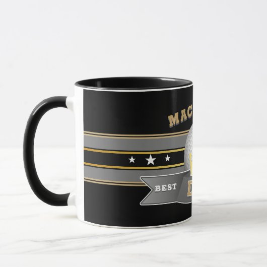 Bester VATER je GOLF BALL Tasse (Links)
