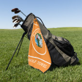 Bester Vater je Golf Handtuch (Gras)