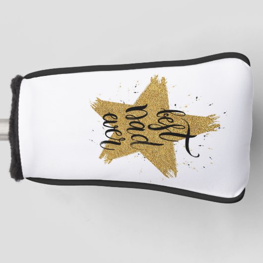 Bester Vater je Golf Headcover (Vorderseite)