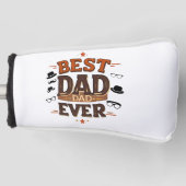 Bester Vater je Golf Putter Cover - Personalisiert Golf Headcover (Vorderseite)