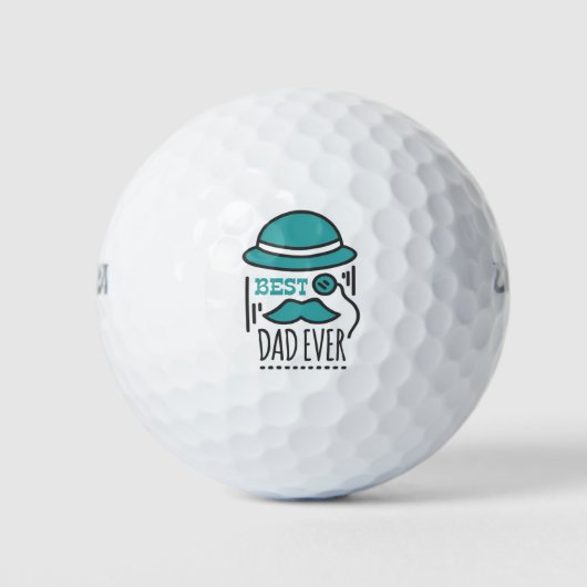 Bester Vater je Golfball (Vorderseite)