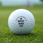 Bester Vater je Golfball
