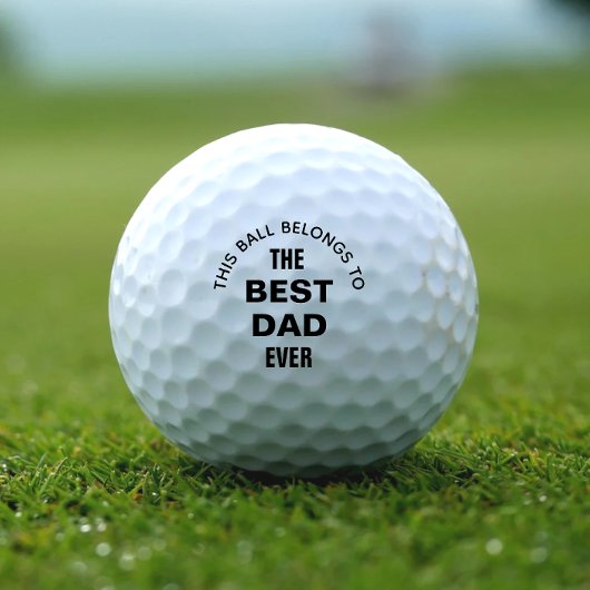 Bester Vater je Golfball