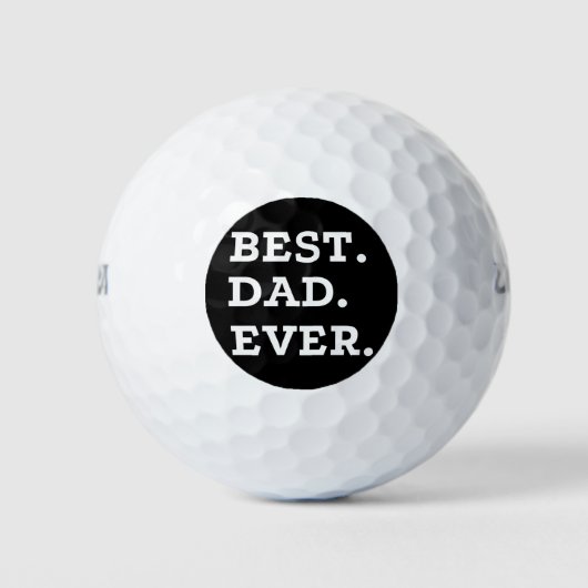 Bester Vater je Golfball (Vorderseite)