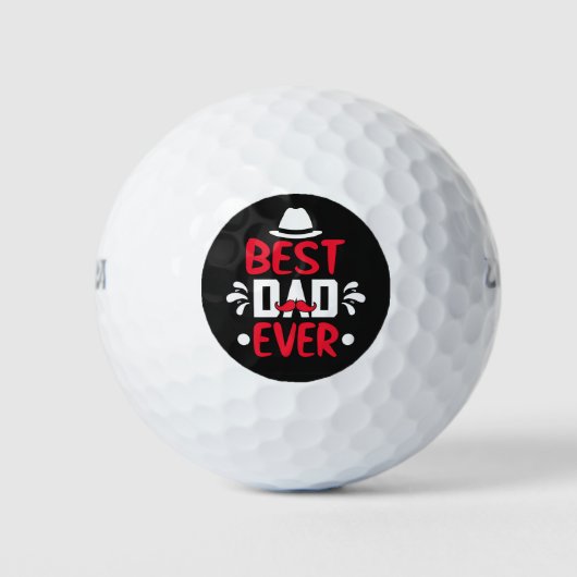 Bester Vater je Golfball (Vorderseite)