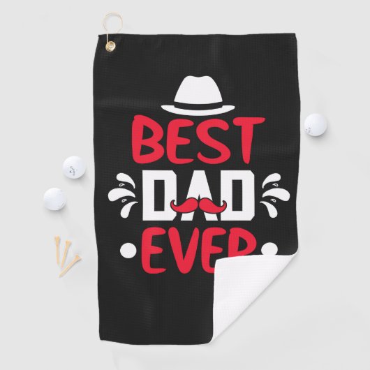 Bester Vater je Golfhandtuch (Insitu)
