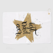 Bester Vater je Golfhandtuch (Horizontal)