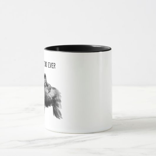 Bester Vater je Gorilla Tasse (Zentrum)