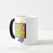 Bester Vater je Graffiti Morphing Tasse (Vorderseite Links)