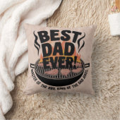 Bester Vater je GRILLEN Design - King of the Grill Kissen (Decke)