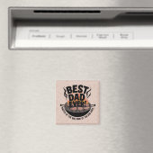 Bester Vater je GRILLEN Design - King of the Grill Magnet (In Situ (Geschirrspüler))