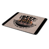 Bester Vater je GRILLEN Design - King of the Grill Schneidebrett (Ecke)