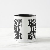 Bester Vater je groß, kühl gequält bekümmert Tasse (Zentrum)