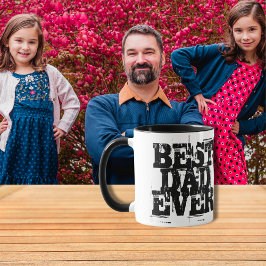 Bester Vater je groß, kühl gequält bekümmert Tasse