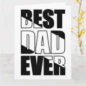 Bester Vater je Großvatertag Karte (Gelbe Blume)