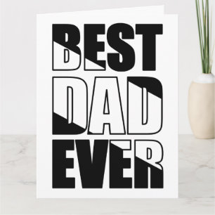 Bester Vater je Großvatertag Karte