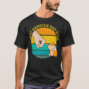 Bester Vater je Hamster Geschenk für Vater Daddy R T-Shirt