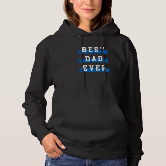 Bester Vater je Hoodie (Vorderseite)