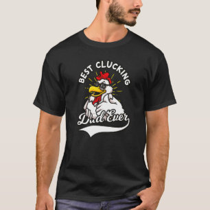 Bester Vater je Huhn Vater Cool Rooster Fan T-Shirt