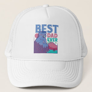 Bester Vater je - Humorisches Design Truckerkappe