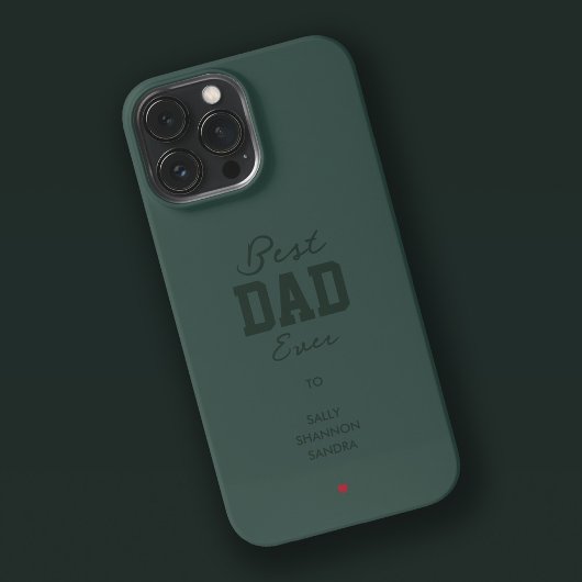 Bester Vater je Hunter Green iPhone Hülle