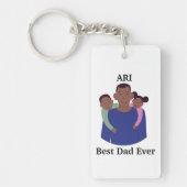 Bester Vater je individuell Schlüsselanhänger (Vorderseite)