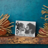 Bester Vater je Individuelle Name Foto Cooler Vate Fotoplatte (Seite)