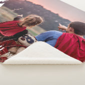 Bester Vater je Individuelle Name Foto Cooler Vate Sherpadecke (3/4)