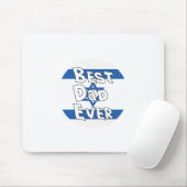 Bester Vater je Israel Flagge Mousepad (Mit Mouse)