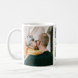 Bester Vater je Jahr nach 2 Fotos Vatertag Kaffeetasse