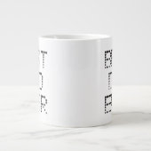 Bester Vater je Jumbo-Tasse (Vorderseite)
